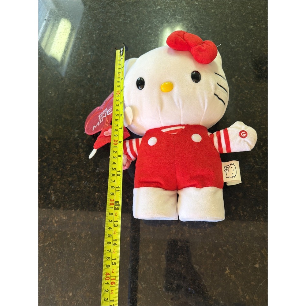 Hello Kitty Side Stepper 12" Valentines Day Animatronic Plush Decor GEMMY Sanrio - Picture 4 of 6